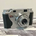 Konica II B Rangefinder 35mm Film Camera Hexar 45mm F3.5 Lens! From Japan