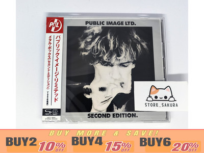 未開封Public Image Limited l Box SHM-CD Public Image Ltd (Pil) Metal Box-Second Edition SHM From Japan CD