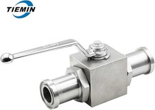 1-1/4"" 3000 PSI Split Flange Steel Ball Valve,  TieMin-BKH-SAE-FS-420-13 