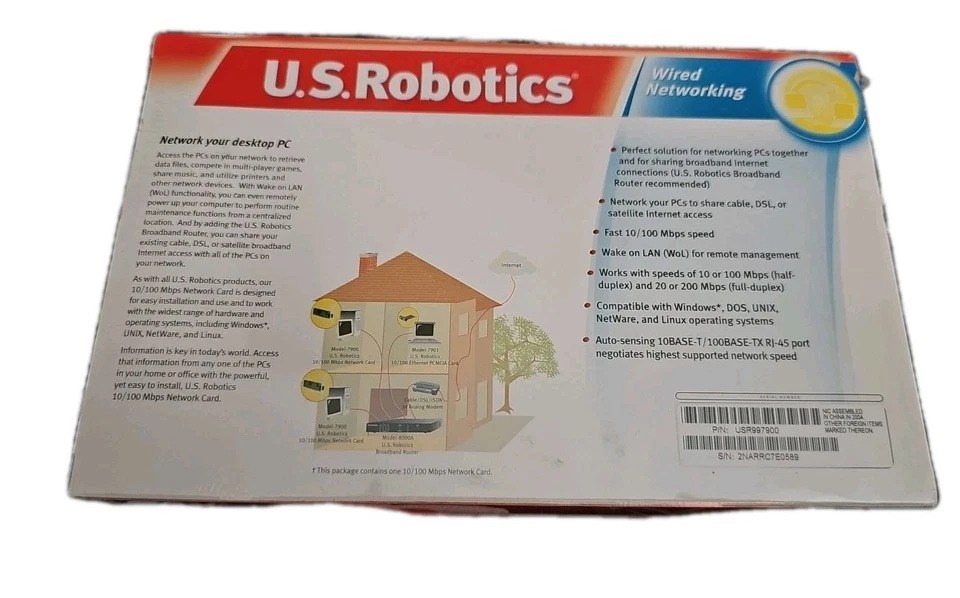 NEW US Robotics USR997900 10/100 Mbps Network Card - Image 4 of 4