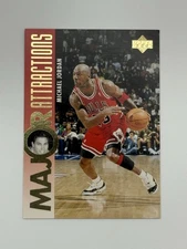 1995-96 Upper Deck Michael Jordan #337 Major Attractions Chicago Bulls