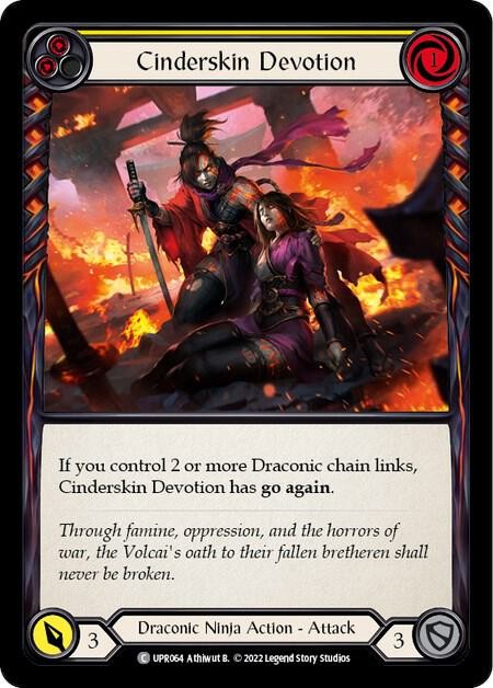 Cinderskin Devotion (Yellow) Common Uprising UPR064 NM