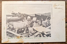 1902 Marina di Carrara in Caricamento delle Lastre di Marmo-83196