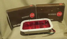 LOT OF 2 NIB Peterson Manufacturing 430L Rectangle Combination Tail Lights & box