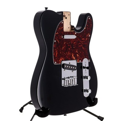 Nashville Guitar Works Telecaster Body Black Finish Fully Loaded