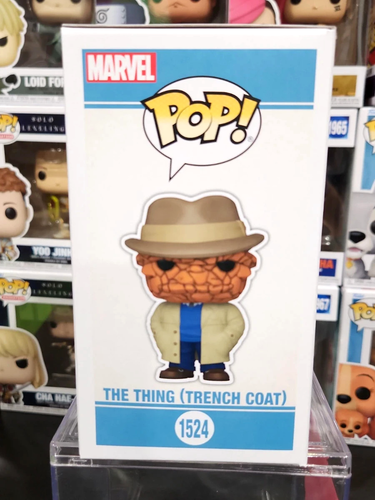 Funko Pop Fantastic Four - The Thing - Gabardina - #1524 Limitado en Protector - Imagen 6 de 10