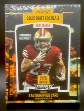 2025 Pulse Drift Football Heat Seeker Edition Sealed Hobby Box | 1 Autograph