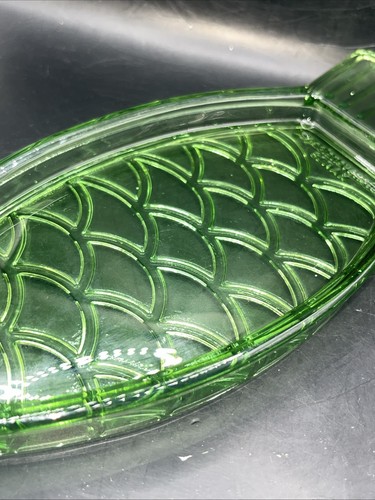 Serax Fish plate Herring Green flat 9" Paola Navone - Picture 6 of 8