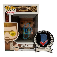 John Goodman Signed Autograph The Big Lebowski Funko Pop 82 Beckett BAS Walter