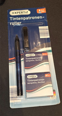 EXPERTiZ Tintenpatronenroller 0,7mm Strichbreite