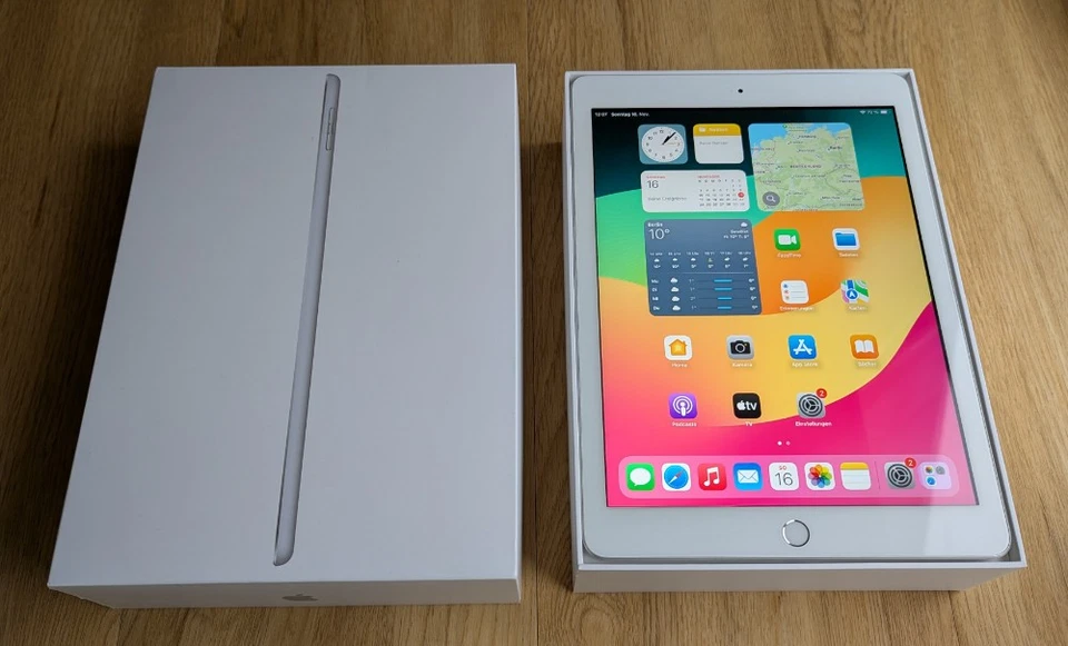 Apple iPad 6. Gen. 32GB, WLAN, 24,64 cm, (9,7 Zoll) - Silber