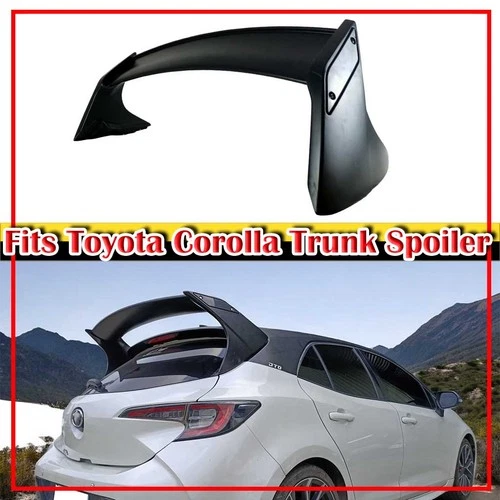 GR Type Rear Trunk Spoiler 18-26 Unpainted Fits TOYOTA Corolla Auris Hatchback