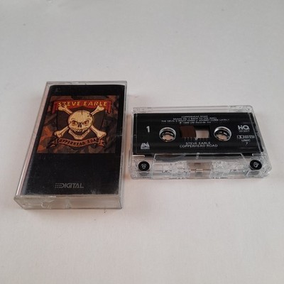 Steve Earle Copperhead Road Cassette 1988 Uni Unic 7 Tested Plays Country Rock