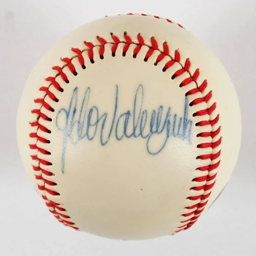 Fernando Valenzuela Signed Baseball Dodgers - COA JSA