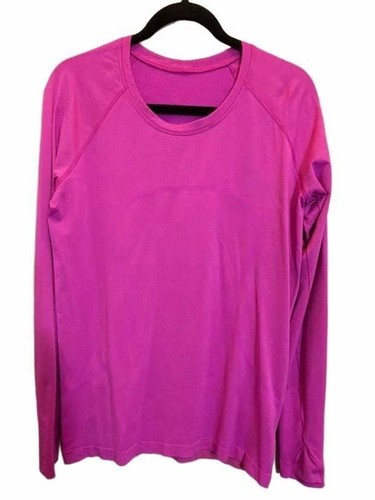Lululemon Athletica Pink Swiftly Tech Long Sleeve Shirt
