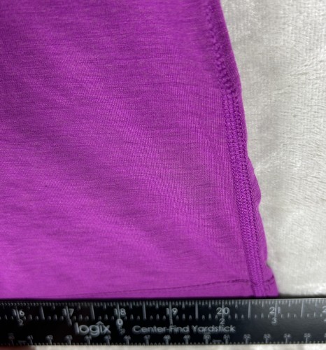 Paradox Shirt Womens XL Purple Merino Blend 1/4 Zip Base Layer Hiking DriRelease - Picture 8 of 10