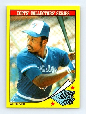 #26 1986 Topps Baseball Champion Superstars [ Al Oliver Toronto Blue Jays