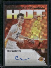 2023-24 Hoops #HSR-CC Colin Castleton Hot Signatures Rookie