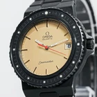 **Vintage 1980** OMEGA Seamaster Nimitz Calypso Cal.1337 Qz Push Crown 37mm Men