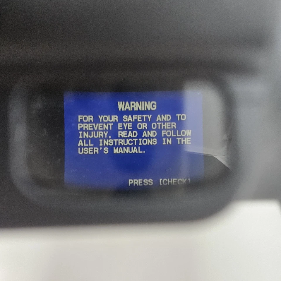 Pantalla montada en la cabeza Sony Glastron PLM-100 1997 - rara de colección, probada funcionando Foto 3 de 4