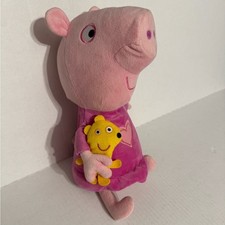 Peppa Pig Sleep N' Oink Plush 12 Talking Stuffed Animal Bedtime Plush Tested