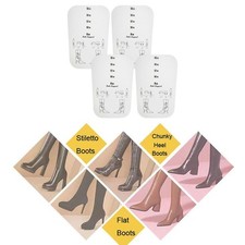 4x Boot Shapers Form Inserts Keeper Tall Boots Support Holder for Showcasing