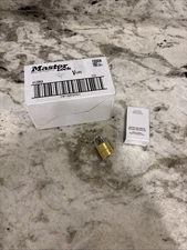 12x Pack Lot MasterLock 4120KA 123 3/4” BrassMini PadLock Keyed Alike 2 Keys New