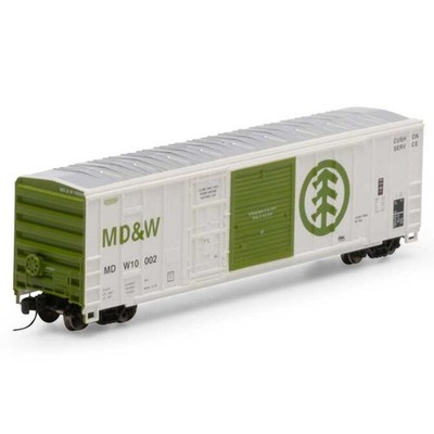 Athearn ATH24594 50' FMC Combo Door Box Freight Car - MD&W #10002 N Scale