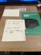 iRobot Y011020  Roomba Combo Essential Robot Vacuum & Mop with Smart Navigation