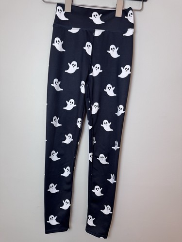 Beach Riot LITTLE PEPPA Girls LEGGINGS BEWITCHING BOO Halloween Leggings Sz 9/10 - Picture 2 of 17