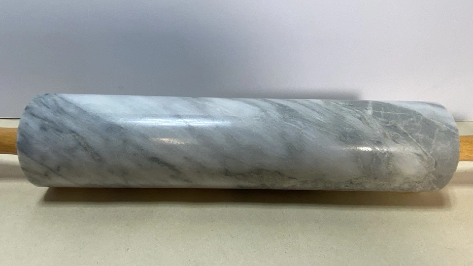 Nuevo rodillo vintage de mármol macizo #3086 de Quality NORPRO 2,5"x18" Taiwán nuevo en caja Foto 2 de 4