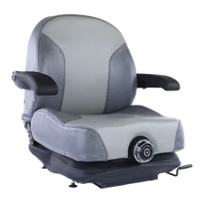 116-8912 Gray Seat fits Exmark Lazer ZE Lazer ZS Lazer ZX Several Adjustable