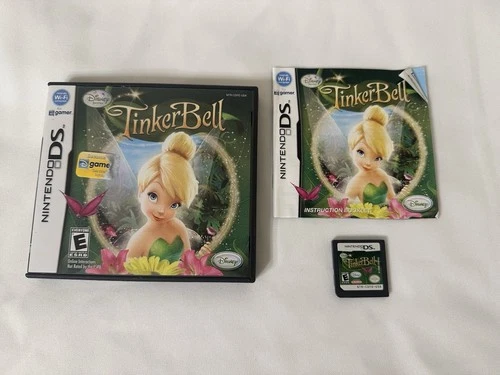 Disney Faries Tinker Bell Nintendo DS Game Working Tested Complete Manual Box