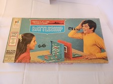 Milton Bradley Original 1971 Vintage Battleship Game #4730 Red & Blue Complete