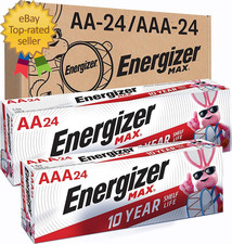 AA and AAA Batteries 48 Count Combo Pack Contains 24 Max Double a and 24