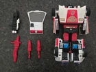 G1 Autobot Cars: vintage Red Alert figure Sideswipe Missing Parts