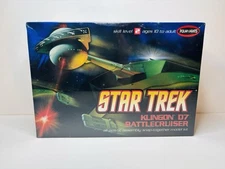 Star Trek Klingon D7 Battlecruiser Plastic Snap Together Model Kit Polar Lights
