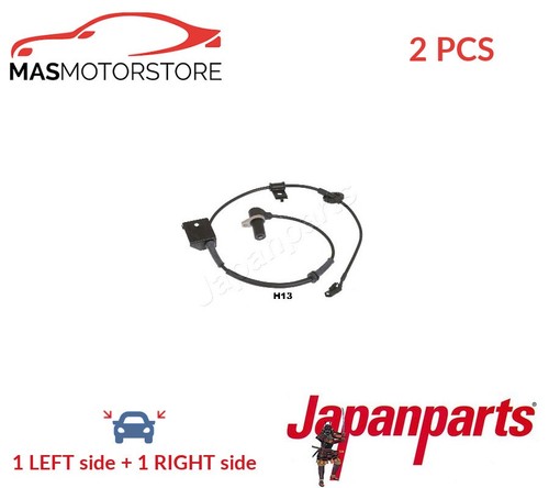 ABS WHEEL SPEED SENSOR PAIR FRONT JAPANPARTS ABS-H13 2PCS A NEW OE REPLACEMENT