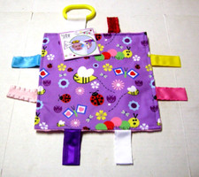 Baby Jack Bug Crinkle Toy, 8" x 8", Brand New