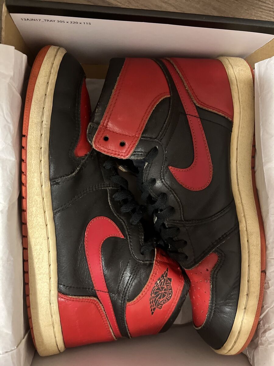 Size 9.5 - Jordan 1 High 1985 Bred | eBay Size 9.5 - Jordan 1 High 1985 Bred | eBay