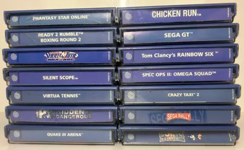 Sega Dreamcast Games - Various Titles - Game Multi Listing - PAL -