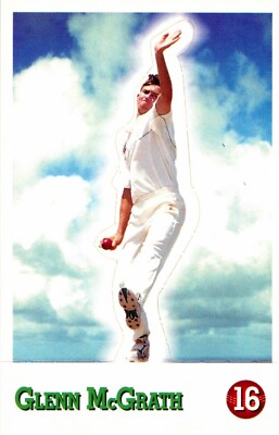 1997 1998 Australia Test Cricket Select Pop-Up Card - Glenn McGrath