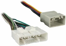 Metra 70-8117 Factory Amplifier Bypass Harness for 2003-2006 Toyota Vehicles