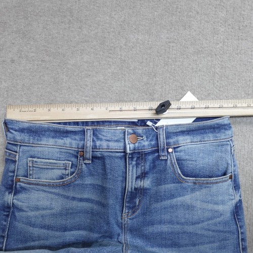 Level 99 Womens Jeans 29 Blue Dahlia Flare Mid Rise NEW - Picture 8 of 14