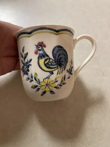 Nikko Rooster Mug Cup 'Early Bird' Japan 1983