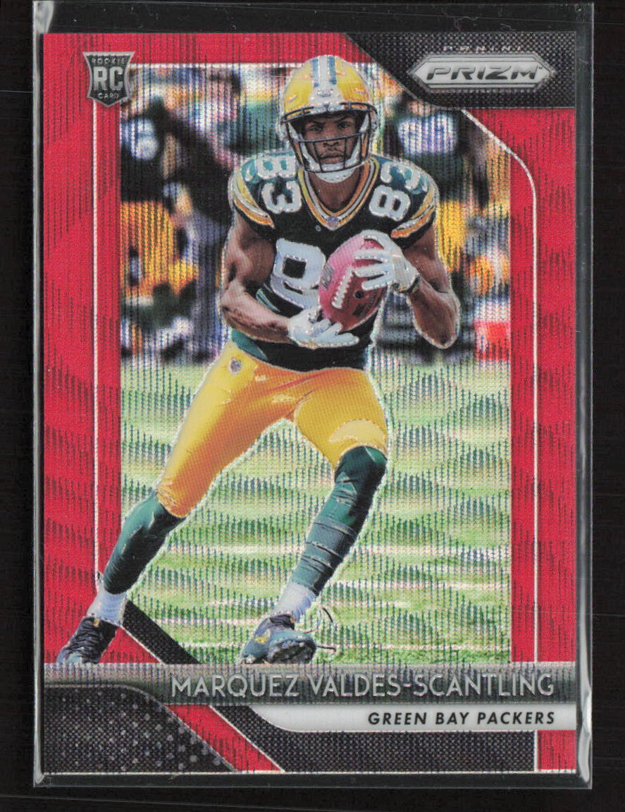 2018 Panini Prizm /149 #240 Marquez Valdes-Scantling Red Wave