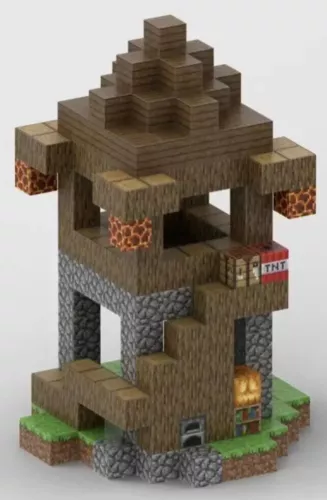 My World Magnetic Building Block Set STEM Mine Craft Toys Tiles Pixel Cube 2CM - Picture 9 of 78