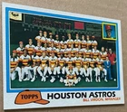 NOLAN RYAN 1981 TOPPS ASTROS TEAM Card #678 EX-MT Condition Gum/Wax Stain