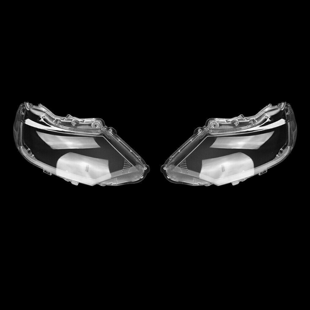 For Toyota Vios 14-16 15 1Pair Clear Headlamp Shell Headlight Lens Cover Shade