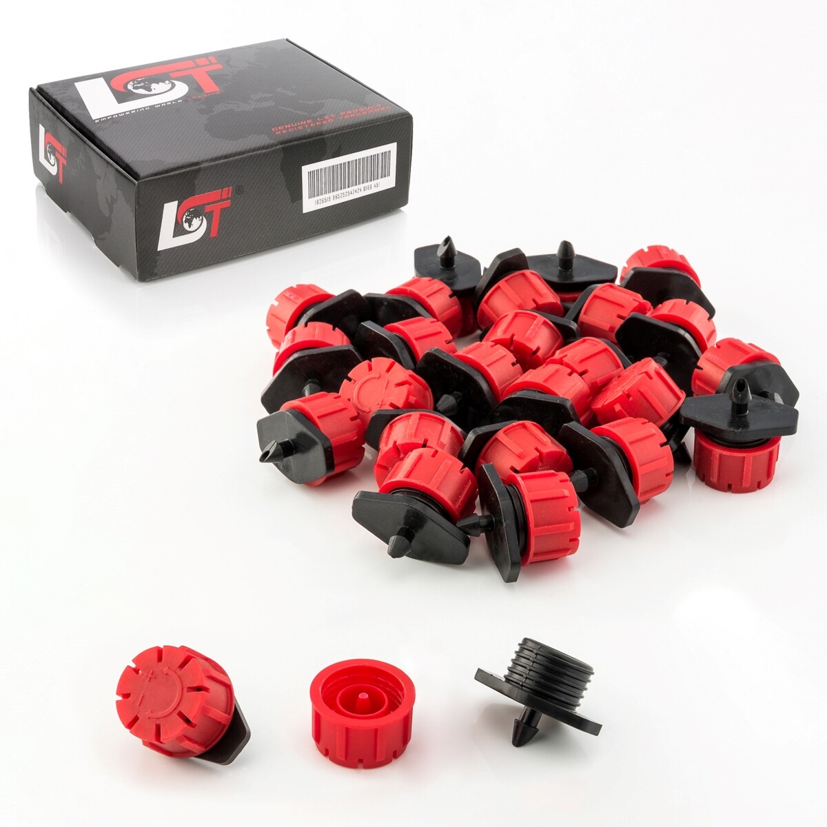 50x Mini Dropper Drip Irrigation Garden Micro Drip Irrigation Dropper 100L/h